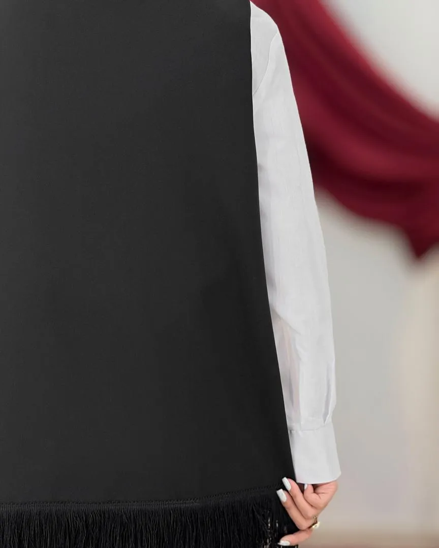 جلیقه پایین ریش یلدایی کد h770