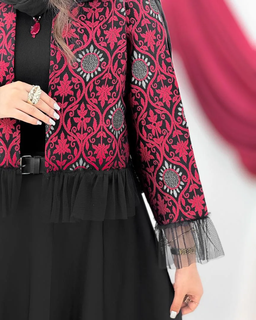 ست کت دامن یلدایی کد h762