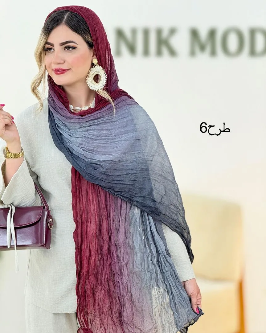 شال طیفی طرحدار کدH170