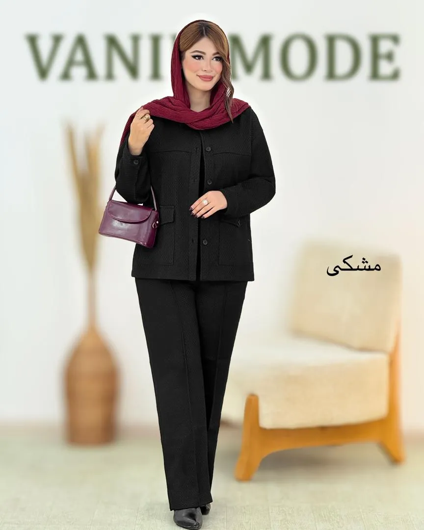 ست کت شلوار کوک دوزی کد h724