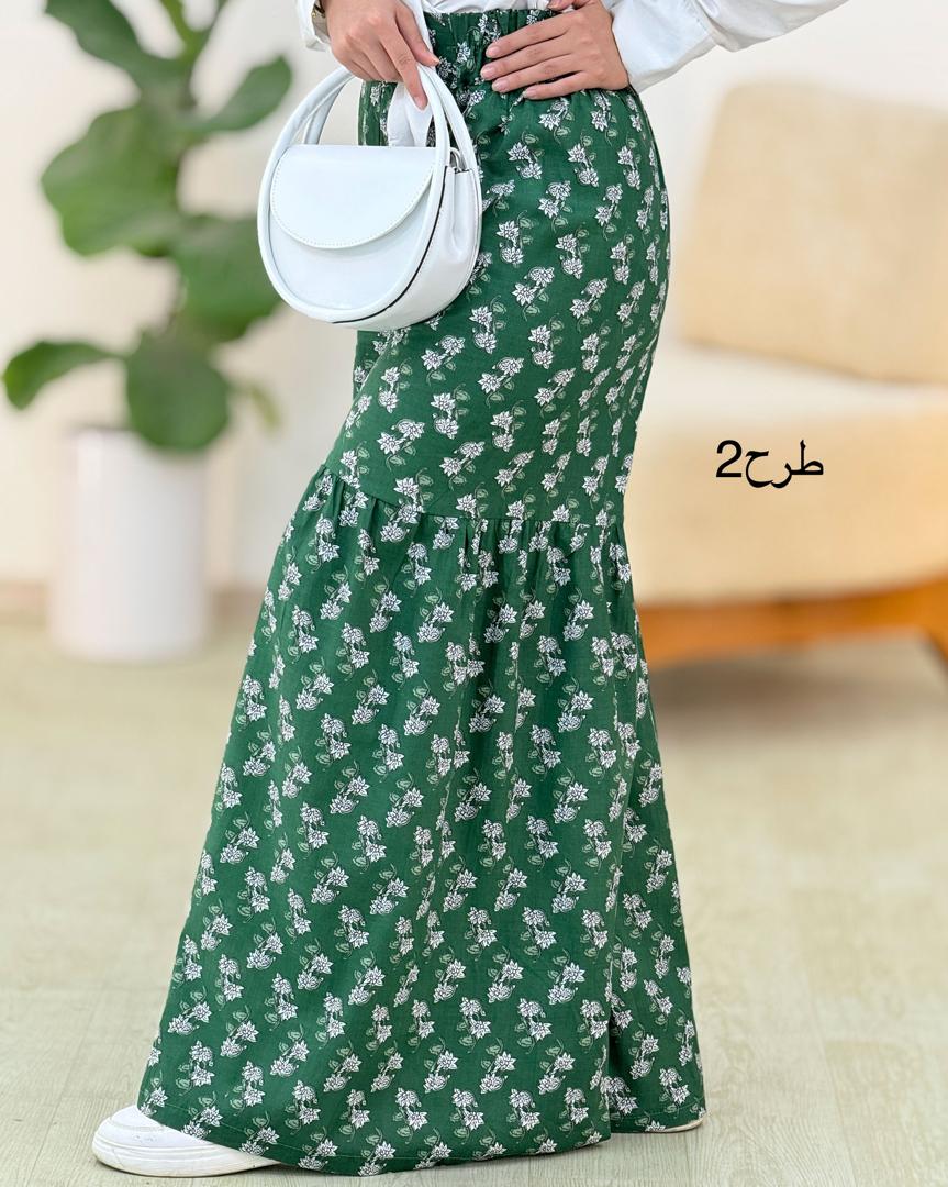 شلوار لینن باتیک هندی کد h196