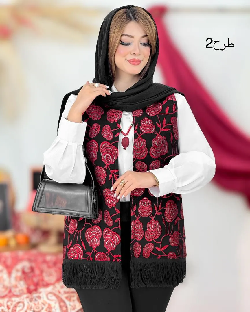 جلیقه پایین ریش یلدایی کد h770