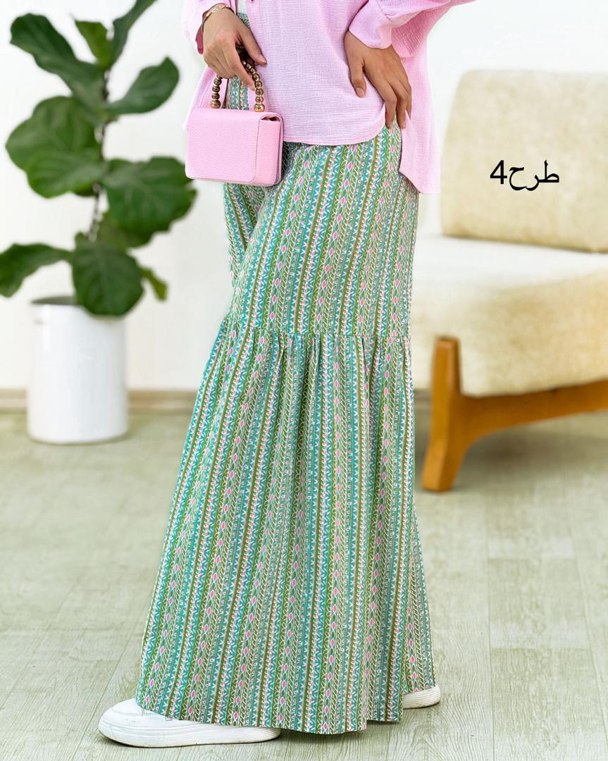 شلوار لینن باتیک هندی کد h196