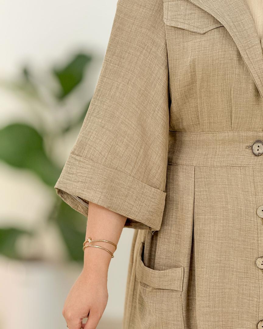 کفتان اسپرت دکمه خور کد g970