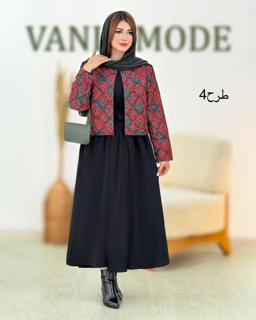 ست سارافون الیزه و کت سنتی کد h771